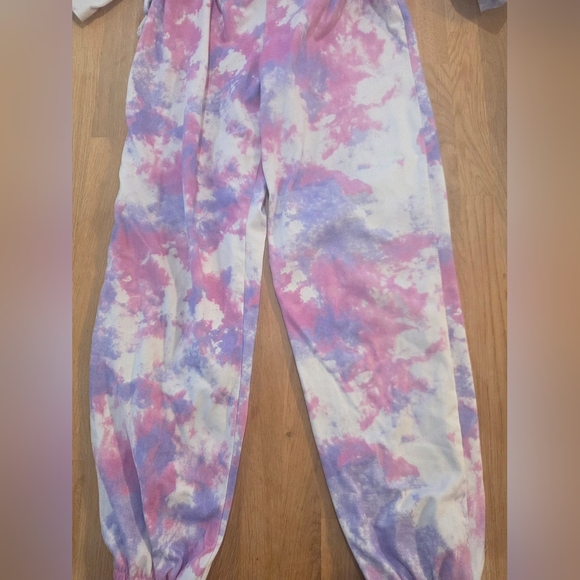 Tie-Dye Unicorn Hoodie and Pants Set - Picture 2 of 8